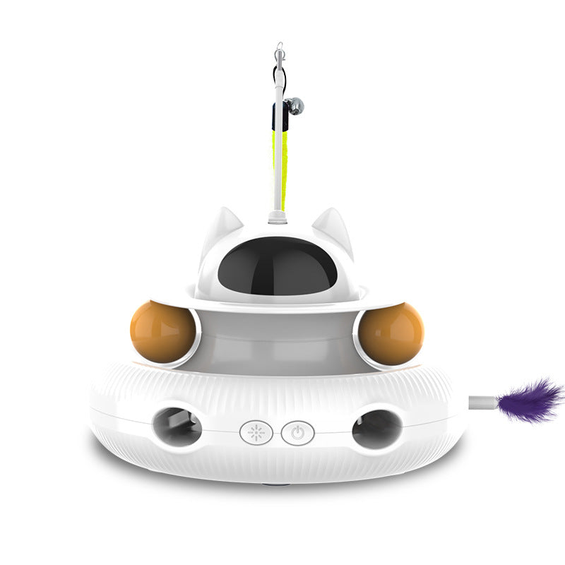 Spinning Companion Cat Toy Station