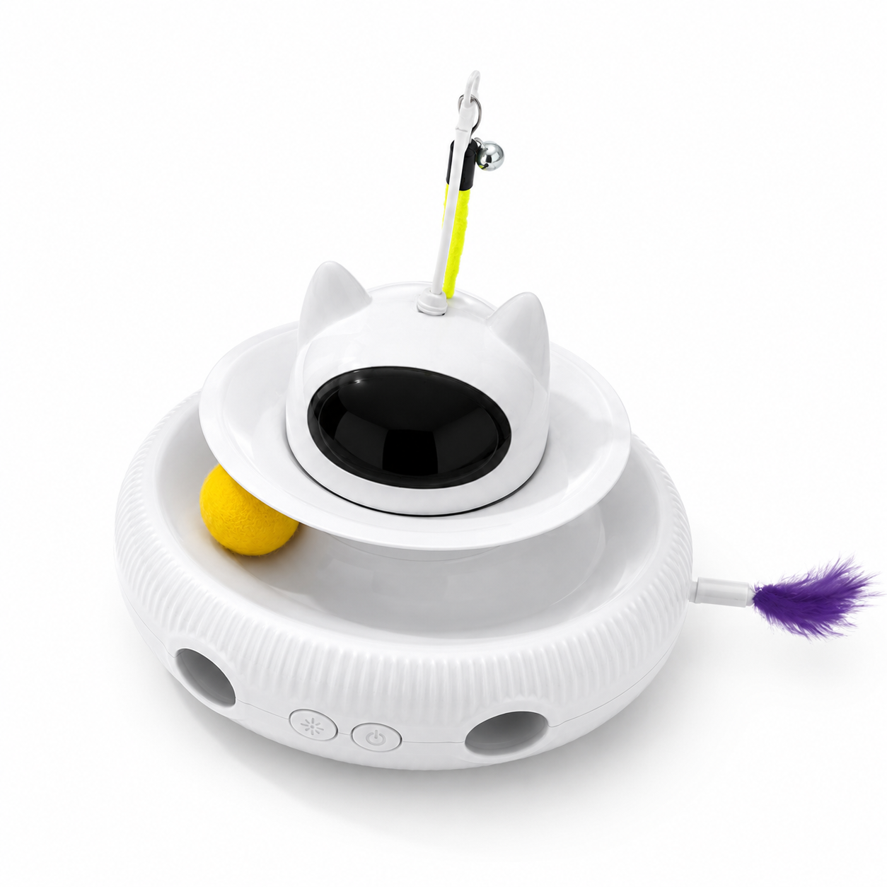 Spinning Companion Cat Toy Station