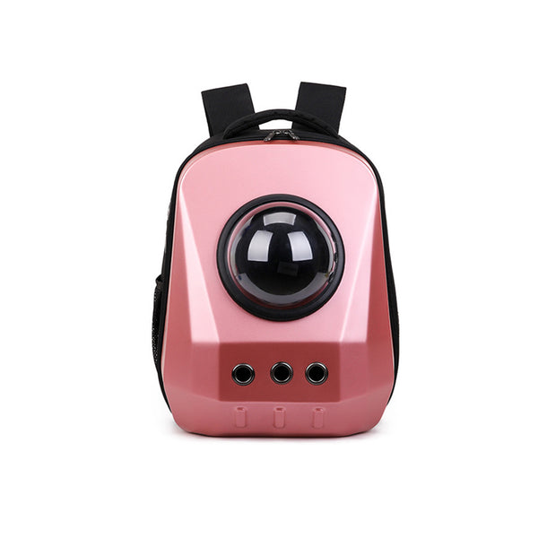 Large Diamond-Patterned Pet Carrier