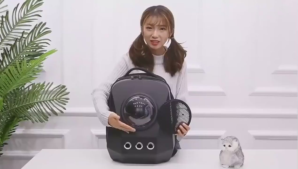 Large Diamond-Patterned Pet Carrier